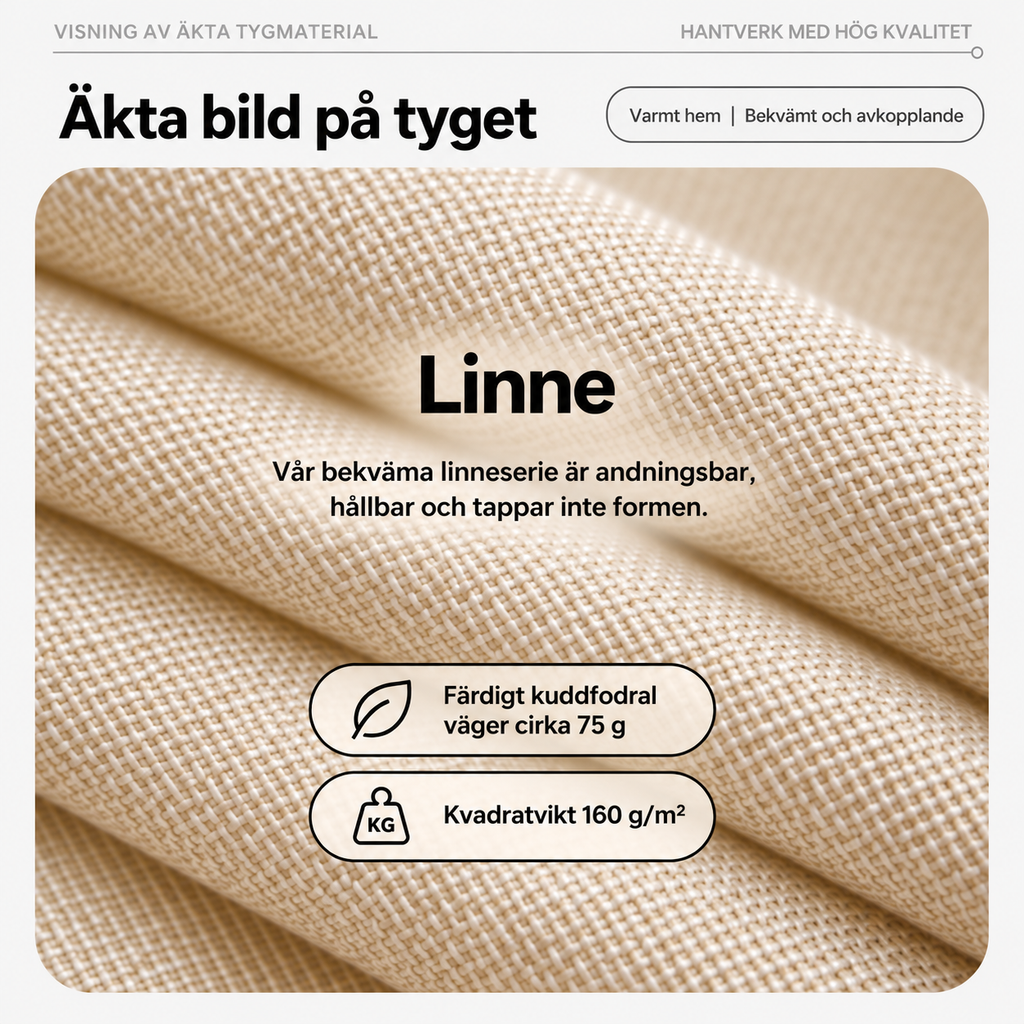 Kuddfodral med julmotiv