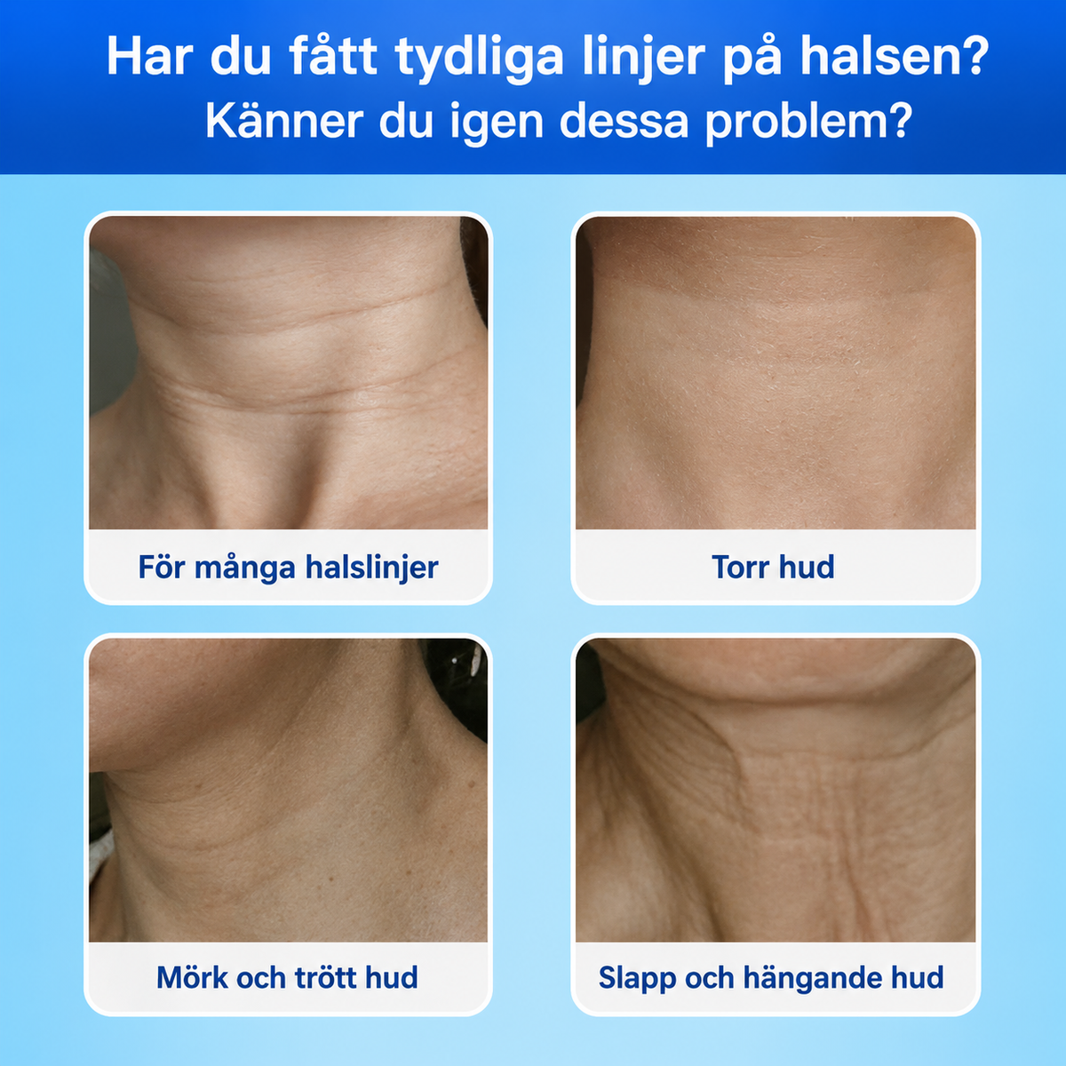 EMS ansikts- och halsmassage med LED-ljusterapi