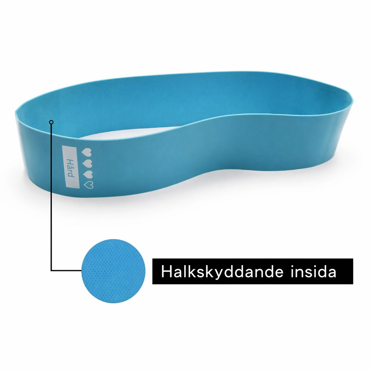 Elastiska träningsband för fitness, yoga, gym och hemmaträning