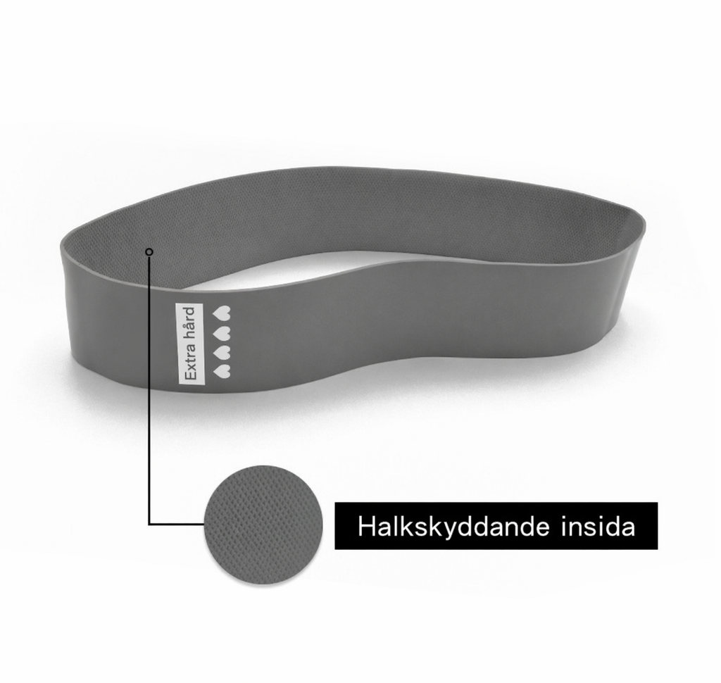 Elastiska träningsband för fitness, yoga, gym och hemmaträning