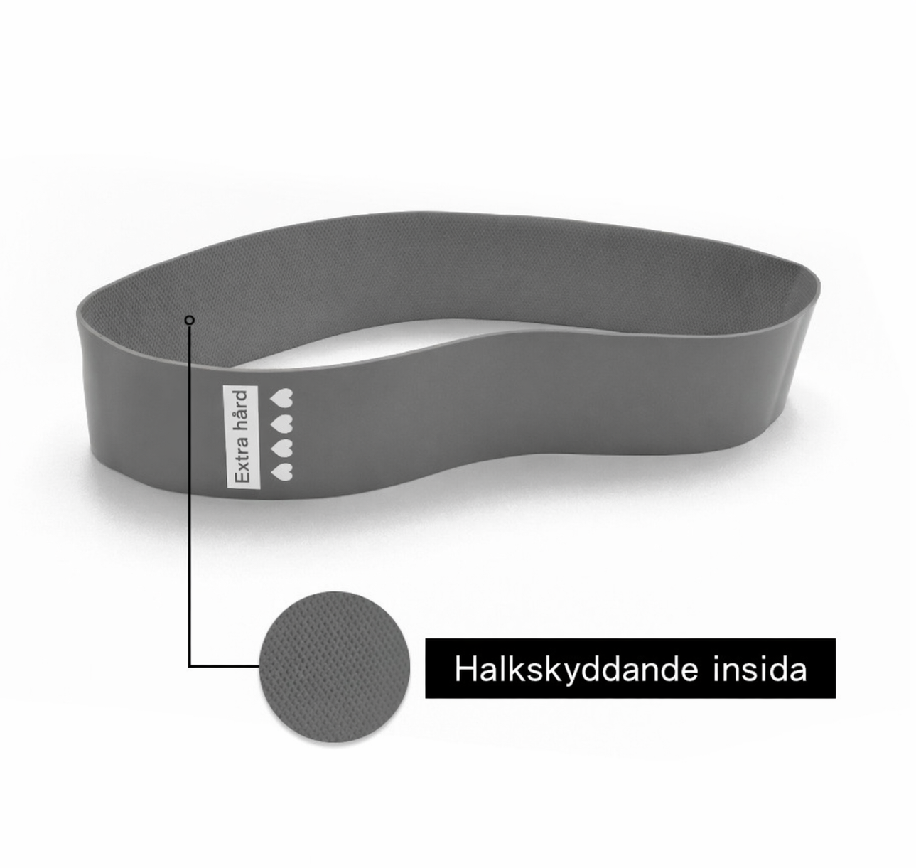 Elastiska träningsband för fitness, yoga, gym och hemmaträning
