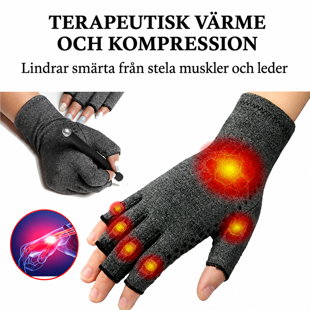 Kompressionshandskar  – Bekvämt stöd för händer och leder
