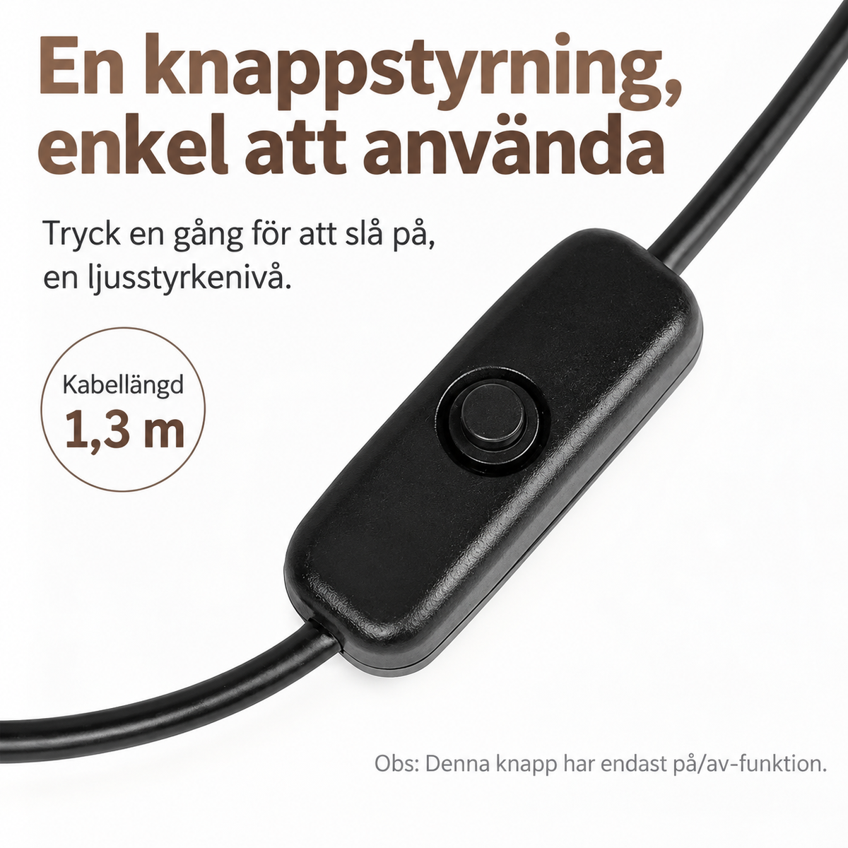 Kristallampa med 3D-effekt – Stämningsfull LED-belysning
